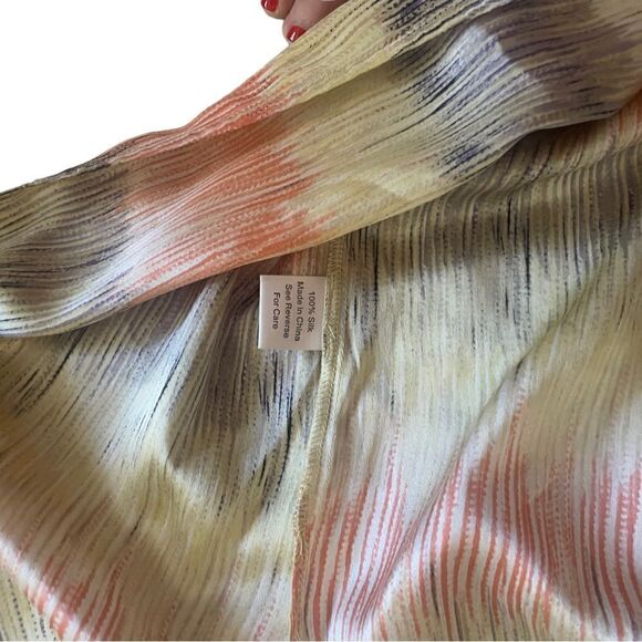 Parker | EUC Women’s PARKER Silk Split Back Tank Top Size Small S - Picture 6 of 8